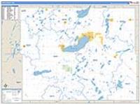 Pope, Mn Carrier Route Wall Map