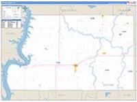 Potter, Sd Carrier Route Wall Map