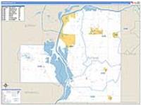 Putnam, Il Carrier Route Wall Map