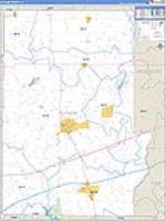Putnam, In Carrier Route Wall Map