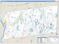 Putnam, Ny Carrier Route Wall Map