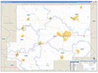 Putnam, Oh Carrier Route Wall Map