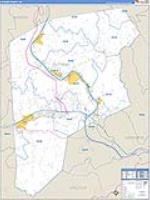 Putnam, Wv Carrier Route Wall Map