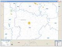 Ransom, Nd Carrier Route Wall Map