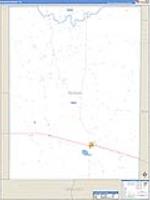 Reagan, Tx Carrier Route Wall Map