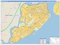 Richmond, Ny Carrier Route Wall Map