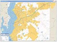 Rockwall, Tx Carrier Route Wall Map