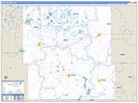 Rolette, Nd Carrier Route Wall Map