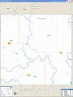 Sanborn, Sd Carrier Route Wall Map