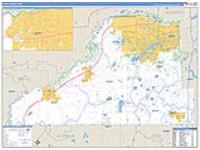 Scott, Mn Carrier Route Wall Map
