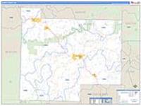 Searcy, Ar Carrier Route Wall Map