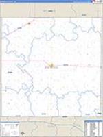 Sheridan, Ks Carrier Route Wall Map