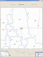 Smith, Ks Carrier Route Wall Map
