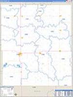 Spink, Sd Carrier Route Wall Map