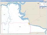 Stanley, Sd Carrier Route Wall Map