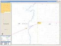 Stanton, Ks Carrier Route Wall Map