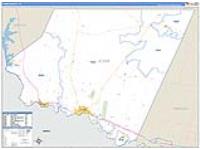 Starr, Tx Carrier Route Wall Map