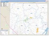 Stokes, Nc Carrier Route Wall Map
