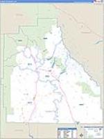 Sublette, Wy Carrier Route Wall Map