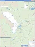 Summit, Co Carrier Route Wall Map