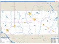 Swift, Mn Carrier Route Wall Map
