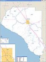 Taylor, Fl Carrier Route Wall Map