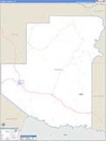 Terrell, Tx Carrier Route Wall Map