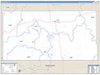 Todd, Sd Carrier Route Wall Map