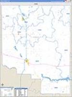 Toole, Mt Carrier Route Wall Map