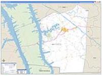 Trigg, Ky Carrier Route Wall Map