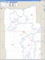 Tripp, Sd Carrier Route Wall Map