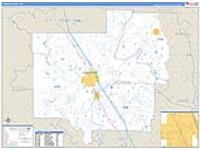 Turner, Ga Carrier Route Wall Map
