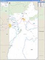 Uintah, Ut Carrier Route Wall Map