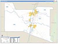 Valencia, Nm Carrier Route Wall Map