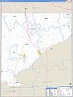 Warren, In Carrier Route Wall Map