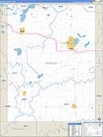 Waseca, Mn Carrier Route Wall Map