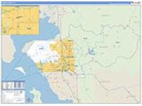 Weber, Ut Carrier Route Wall Map