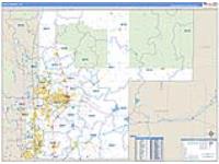 Weld, Co Carrier Route Wall Map
