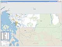 Whatcom, Wa Carrier Route Wall Map