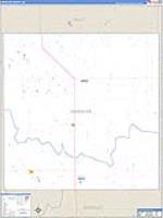 Wheeler, Ne Carrier Route Wall Map