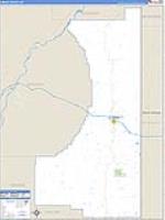 Wibaux, Mt Carrier Route Wall Map