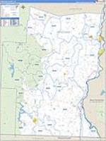 Windham, Vt Carrier Route Wall Map