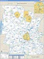 Worcester, Ma Carrier Route Wall Map