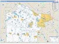 Wright, Mn Carrier Route Wall Map