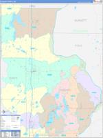 Chisago, Mn Wall Map