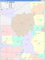 Geauga, Oh Wall Map