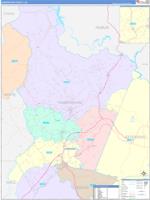 Habersham, Ga Wall Map