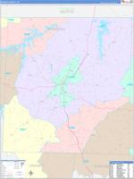 Person, Nc Wall Map