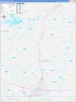 Pittsylvania, Va Wall Map