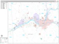Binghamton New York Zip Code Wall Map (Basic Style) by MarketMAPS ...